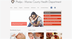 Desktop Screenshot of phelpscountyhealth.com